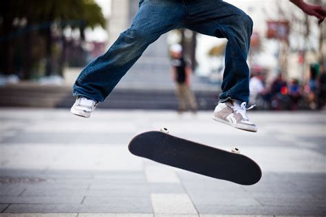 skateboard kickflip day